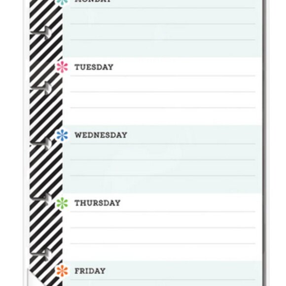 NEW! The Happy Planner Weekly Meal Planning /Sticker Book - "Budget" 1411 Pieces - Picture 8 of 9